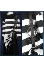 2XXT Cosplay Vtuber Hoshirube Sho Prisoner No.400 Cosplay Costume